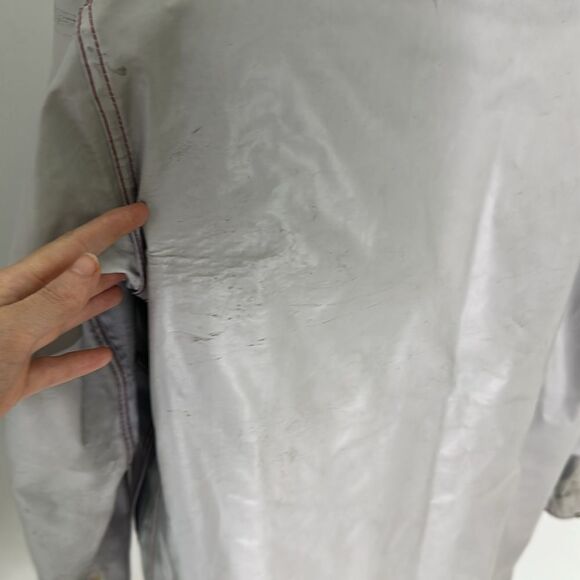 Vintage 60s Reversible Whale Printed Rain Jacket - Picture 8 of 10